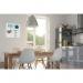 Magnetic Glass Board 450x450x9mm - Super White  MGB4504509SW