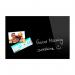 Magnetic Glass Board 600x400x9mm - Black  MGB6004009BK