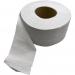 Janitorial 2 ply white mini jumbo recycled toilet rolls - 12 x 150m 76mm core MJ15076R