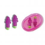 Moldex 6400 Rockets Earplugs Tpe Reusable Pink Green (Box of 50) MOL6400