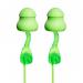 Moldex 6441 Twisters Corded Earplugs Foam Pod Green (Box of 80) MOL6441