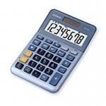 Casio MS-80E 8 Digit Desktop Calculator Blue MS-80E-WK-UP