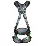 MSA Xs V-Fit Back Chest Hip D-Ring Bayonet Harness W W Belt Xs MSA10206545