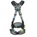 MSA XL V-Fit Back Chest Hip D-Ring Bayonet Harness W W Belt XL MSA10206547