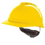 MSA V-Gard 500 Vented Safety Helmet Yellow  MSAGV422Y