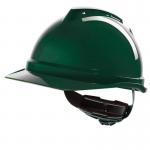 MSA V-Gard 500 Vented Safety Helmet Green  MSAGV442G