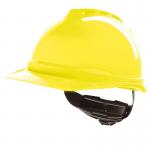 MSA V-Gard 500 Vented Safety Helmet Hi Vis Yellow  MSAGV4A2HY