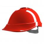 MSA V-Gard 200 Vented Safety Helmet Red  MSAGV631RE