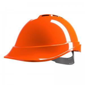 MSA V-Gard 200 Vented Safety Helmet Hi Vis Orange  MSAGV691HO