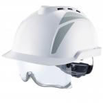 MSA V-Gard 930 Vented Helmet C / W Integrated Spec White / Grey  MSAGVC1AWGY