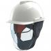 MSA V-Gard 950 Class 2 Electrician Helmet Set White  MSAGVF1A-C0AAW