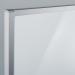 Meet up Agile Whiteboard 900 x 1800 x 17mm - White Coated metal surface, aluminium MU020