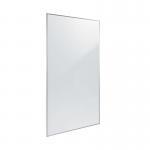 Meet up Agile Whiteboard 900 x 1800 x 17mm - White Coated metal surface, aluminium MU020