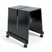 The Sigel Drywipe Accessories Meet Up Stand is a sleek and professional addition to any office or presentation space. Standing at 523 x 464 x 550mm, this black lacquered MDF stand offers a sturdy and stylish platform for your essential drywipe accessories. Its modern design and high-quality construction make it a must-have for any professional setting.