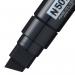 Permanent Markers Pentel N50XL Black Permanent Market Broad Chisel 17-19mm Pack of 6 N50XL-A