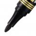 Permanent Markers Pentel N850 Black Bullet Tip Permanent Marker Pack of 12 N850-AE
