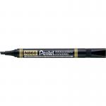 Permanent Markers Pentel N860 Permanent Chisel Black Marker Pack of 12 N860-AE