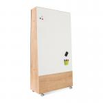 ROCADA NATURAL Support Unit Designed for 2 SKIN Presentation Boards - Oak NAT3100