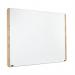 ROCADA NATURAL Whiteboard with Magnetic Dry Wipe Surface 75x115cm - Oak NAT6420