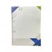 Ruled Margin Spiral Soft Cover Notebook 140 Pages A4 Pack of 5 NB0106