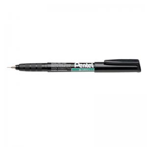 Permanent Markers Pentel NMF50 Permanent Marker Superfine Tip Black