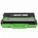 The photo shows Brother Waste Toner Containers, specifically the OEM Brother WT-223CL model. The containers are designed to collect waste toner and keep the printing process clean. The container is in a black and white color scheme and features the Brother logo prominently. The unit is compact and easy to install.