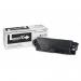 This photograph shows a set of Kyocera ink cartridges in the color black. The OEM cartridges are TK-5140K and have a page yield of 7000. These are original toner cartridges that feature the OKYOTK5140K label.