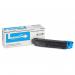The picture shows a pack of genuine Kyocera Ink Cartridges in black, with a yield of 12000 pages. The packaging contains the brand logo, product name and model number. The cartridges are designed for use with Kyocera printers.