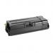 The picture shows the sleek black design of Kyocera Ink Cartridges. The label reads OEM Kyocera TK-6305 and 35000 Pages Original Toner. The cartridges are neatly stacked and ready to be used.