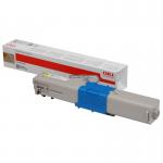 OEM OKI C532 Yellow 1500 Pages Original Toner 46490401 OOKI46490401