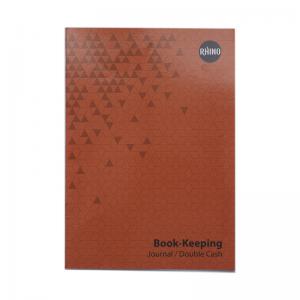 RHINO A4 Book-keeping Book 32 Page, Journal Ruling Pack of 12 PBKJ-0