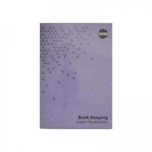 RHINO A4 Book-keeping Book 32 Page, Ledger Ruling Pack of 12 PBKL-4