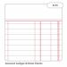 RHINO A4 Book-keeping Book 32 Page, Ledger Ruling (Pack of 12) PBKL-4