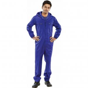 Beeswift Hooded Boilersuit Royal Blue 44 PCBSHCAR44