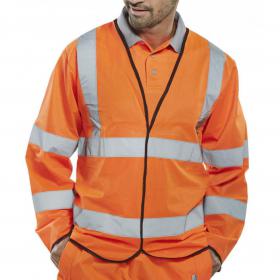 Beeswift Long Sleeve Jerkin Orange XL PKJENGORXL