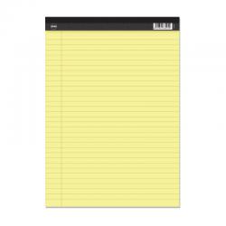 Rhino Stationery RHINO A4 Perforated Legal Pad 50 Leaf, F8M (Pack of 60) RPY4FM-0