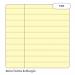RHINO A4 Perforated Legal Pad 50 Leaf, F8M (Pack of 10) PRPY4FM-0