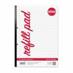 RHINO A4 Refill Pad 160 Leaf, F8M (Pack of 3) PSDFM-6