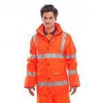 Beeswift Super B-Dri Breathable Jacket Orange 3XL PUJ471OR3XL