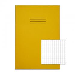 Rhino Stationery RHINO 13 x 9 Oversized Exercise Book 40 Page, Yellow, S7 (Pack of 10) PVDU024-300-2