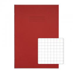 Rhino Stationery RHINO 13 x 9 Oversized Exercise Book 80 Page, Red, S10 (Pack of 50) VDU080-301-8
