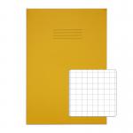 RHINO 13 x 9 Oversized Exercise Book 80 Page, Yellow, S10 (Pack of 10) PVDU080-330-2