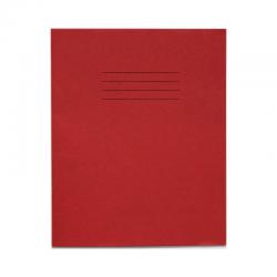Rhino Stationery RHINO 8 x 6.5 Exercise Book 32 Page, Red, F12 (Pack of 100) VEX142-178-8