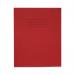 RHINO 8 x 6.5 Exercise Book 32 Page, Red, F12 (Pack of 10) PVEX142-178-8