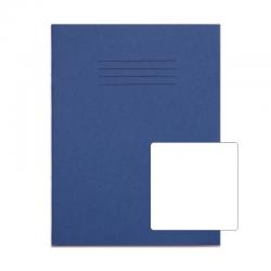 Rhino Stationery RHINO 9 x 7 Exercise Book 80 Page, Dark Blue, B (Pack of 100) VEX554-12-0