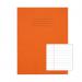 RHINO 9 x 7 Exercise Book 80 Page, Orange, F8M (Pack of 10) PVEX554-122-0