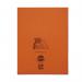 RHINO 9 x 7 Exercise Book 80 Page, Orange, S10 (Pack of 10) PVEX554-261-8