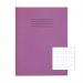 RHINO 9 x 7 Exercise Book 80 Page, Purple, S10 (Pack of 10) PVEX554-340-4