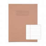 RHINO 9 x 7 Exercise Book 80 Page, Buff, F8M (Pack of 10) PVEX554-70-8