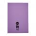RHINO A4 Exercise Book 80 Page, Purple, F8M (Pack of 10) PVEX668-1595-8
